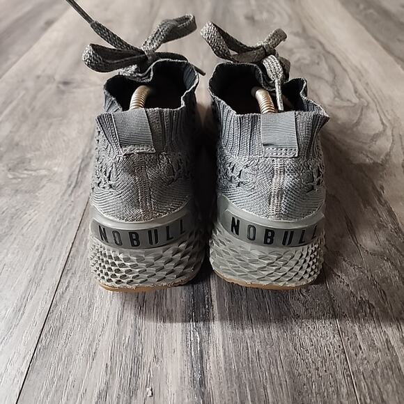 Nobull Aspire Knit Runner Men's Size 8.5 Workout Gym Shoes Dark Gray - Picture 3 of 8